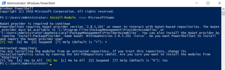 How to Manage Microsoft Teams using PowerShell - CR Tech