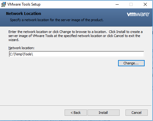 Install Windows Nano Server on VMware ESXi