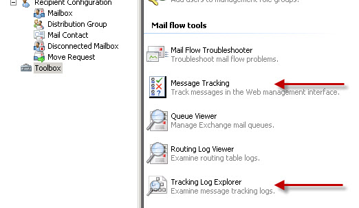 Message Tracking in Exchange Server 2010