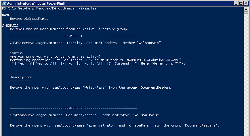Powershell - Remove Members from AD Groups in bulk