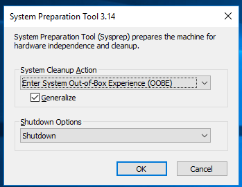 sysprep