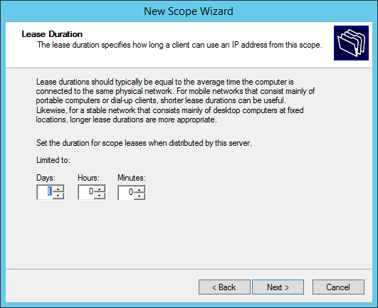 How to configure a multiscope DHCP server to work with VLANs