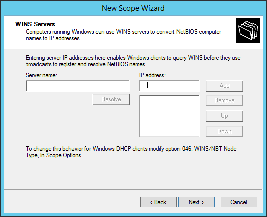 How to configure a multiscope DHCP server to work with VLANs