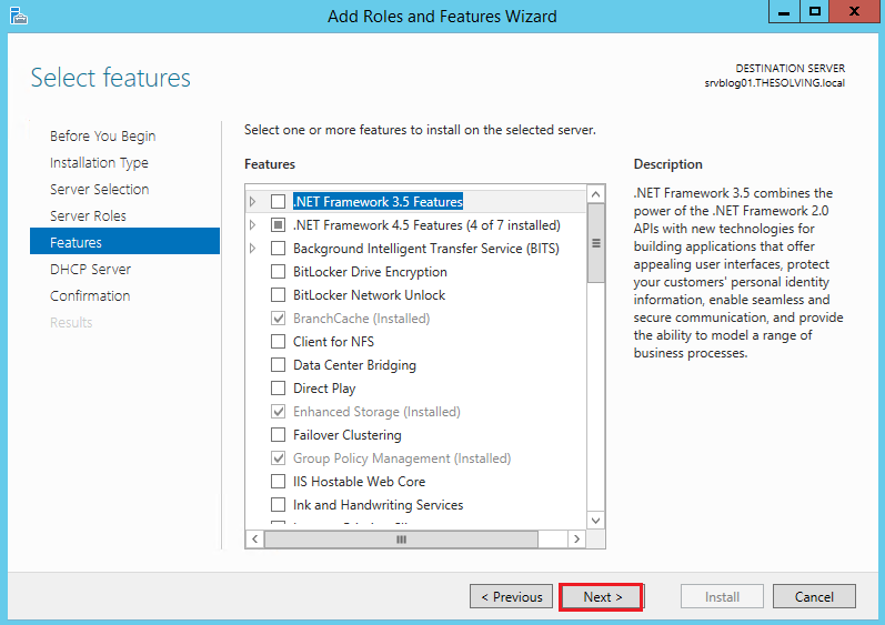 How to configure Dhcp Failover on Windows Server 2012 R2