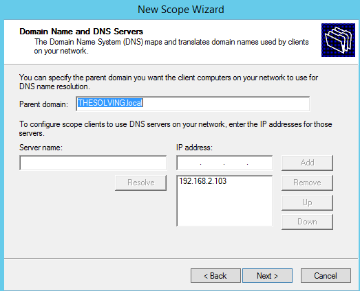 How to configure Dhcp Failover on Windows Server 2012 R2