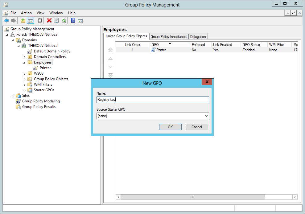 How to deploy a Registry Key via Group Policy