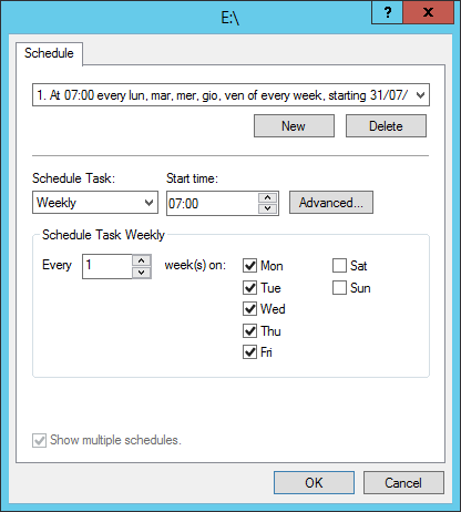 Configuring Volume Shadow Copies on Windows Server 2012 R2